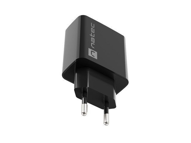 Mrežni polnilnik Ribera 1x USB-C, 20W, črn 5