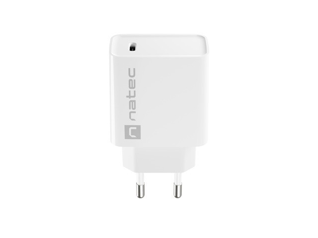Mrežni polnilnik Ribera 1x USB-C, 20W, bel 5