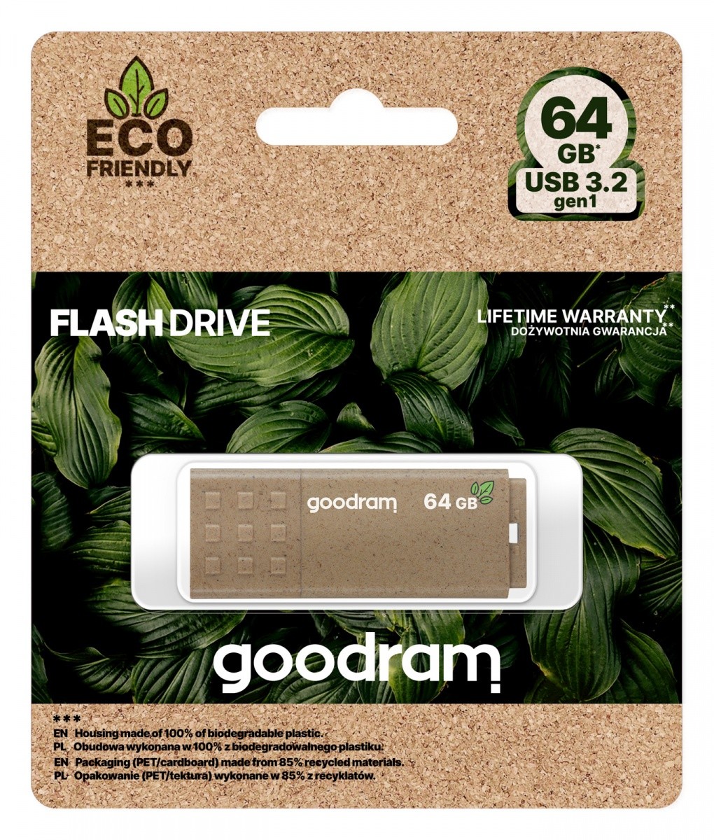 GOODRAM USB 3.0 ključek UME2 64 GB Eco Friendly 4