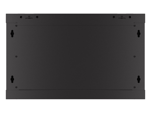 19" stenska omara 6U 600x450 perforirana vrata (črna, flat pack) 7