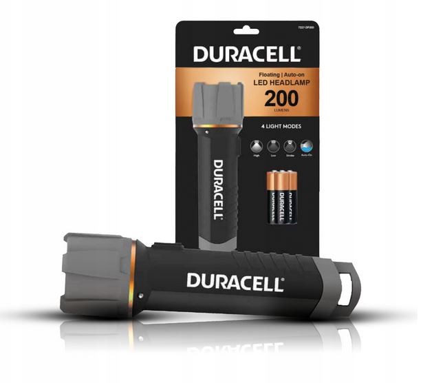 Duracell Gumijasta LED Svetilka, 200 LM