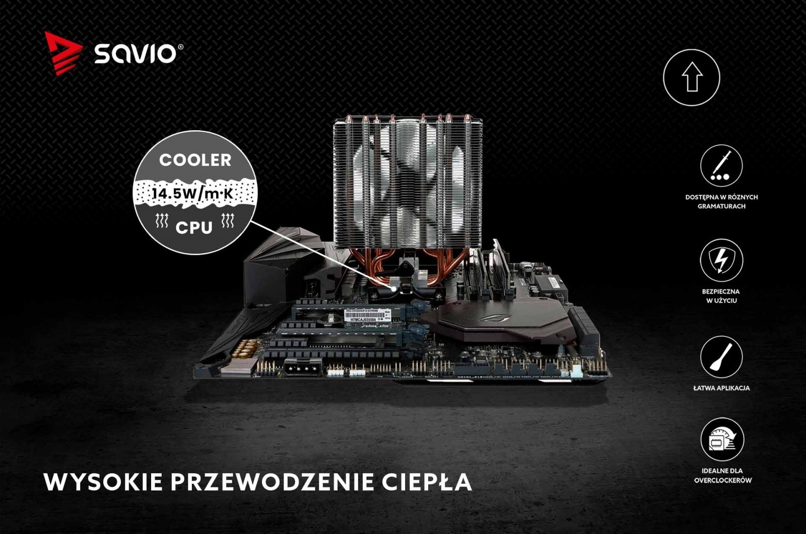 Termalna pasta 14,5W/mK, 1g 5