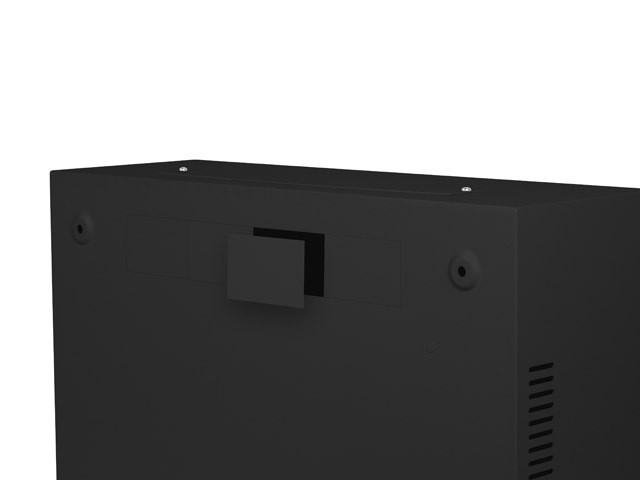 Lanberg Rack omarica, viseča, 19", 4U+3U, 540x200mm, črna 3
