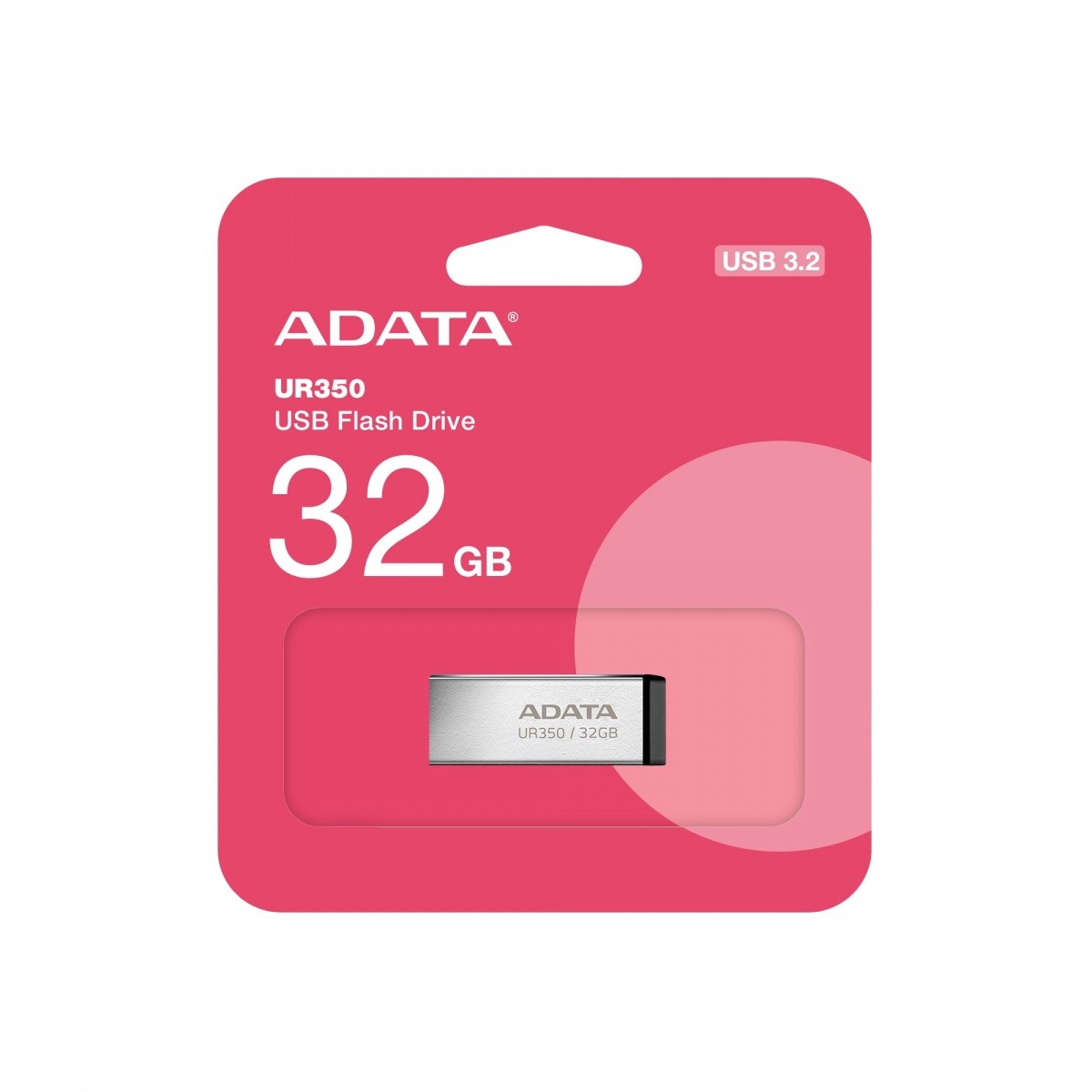 USB ključek 32GB UR350 USB 3.2 Gen1, kovinski, črn 4