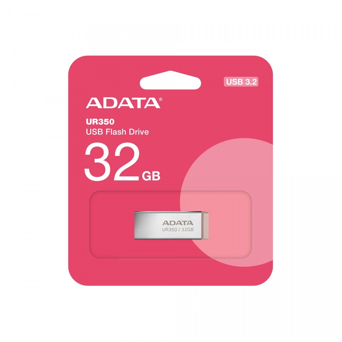 USB ključek 32GB UR350 USB 3.2 Gen1, kovinski, rjav 5