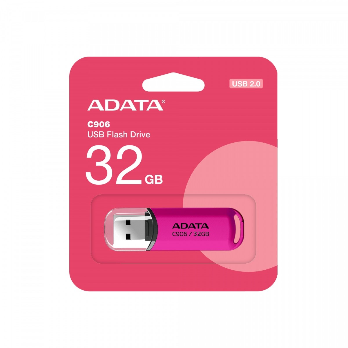 USB ključek 32GB C906 USB 2.0, roza
