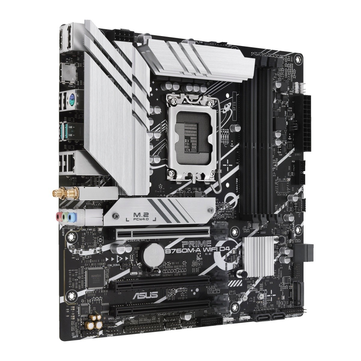 Matična plošča Asus Prime B760M-A WIFI D4 (s1700, 4xDDR4, HDMI, mATX) 2