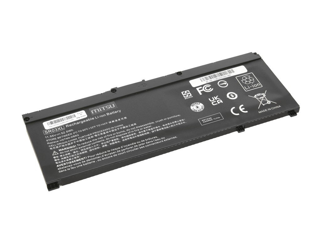 Nadomestna baterija za HP GAMING 15/17 OMEN (SR03XL) 2