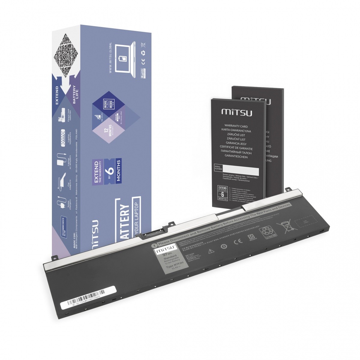 Baterija za Dell Precision 7530 7540 7740 NYFJH