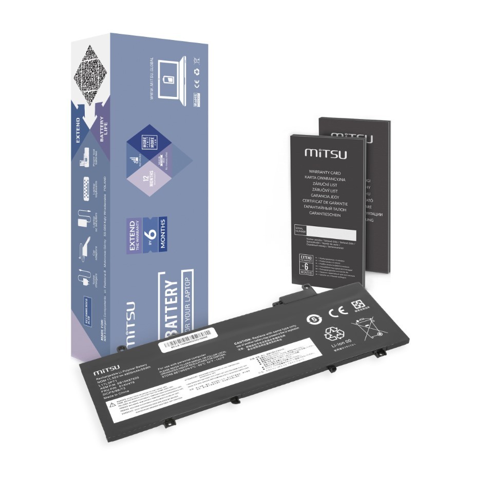 Baterija za Lenovo ThinkPad T480S L17L3P71 01AV478
