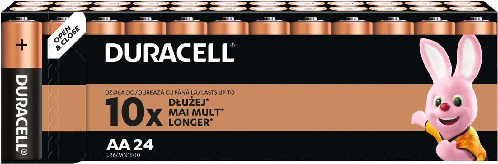 Duracell Basic AA LR6 Baterije, 24 kom