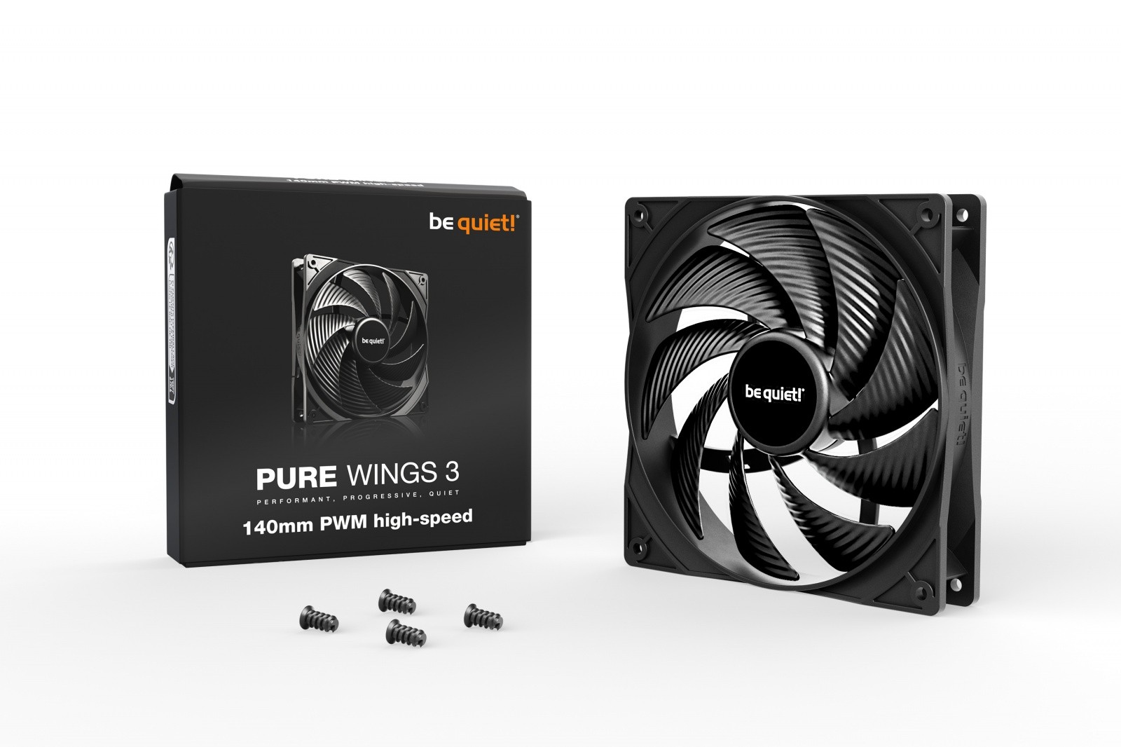 Ventilator Pure Wings 3 140 mm PWM (velika hitrost) 3
