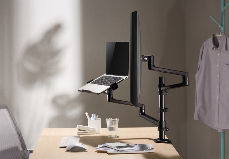 Stojalo za monitor do 27'' in prenosnik do 17'' Gembird 8
