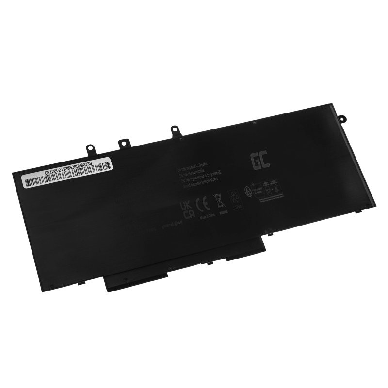 Baterija 93FTF GJKNX 7,6V 6200mAh za Dell Latitude 5290, 5490, 5580 2