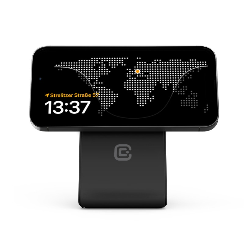 Brezžični polnilnik MagSpot Stand 3v1 z MagSafe za iPhone, Apple Watch in AirPods (črn) 3