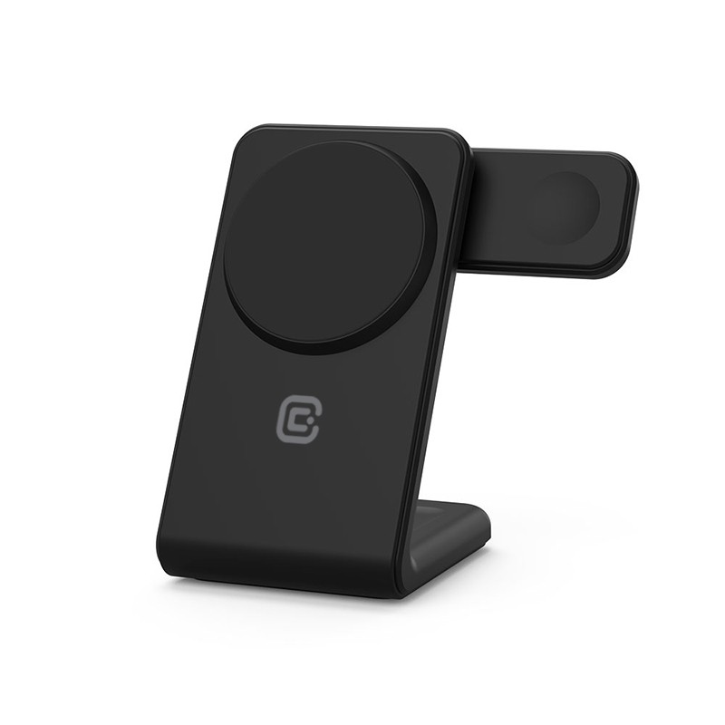 Brezžični polnilnik MagSpot Stand 3v1 z MagSafe za iPhone, Apple Watch in AirPods (črn) 7
