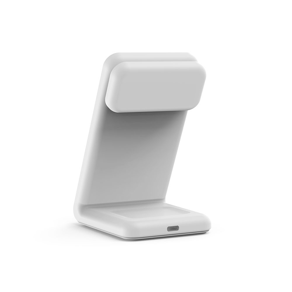Brezžični polnilnik MagSpot Stand 3v1 z MagSafe za iPhone, Apple Watch in AirPods (bel) 8