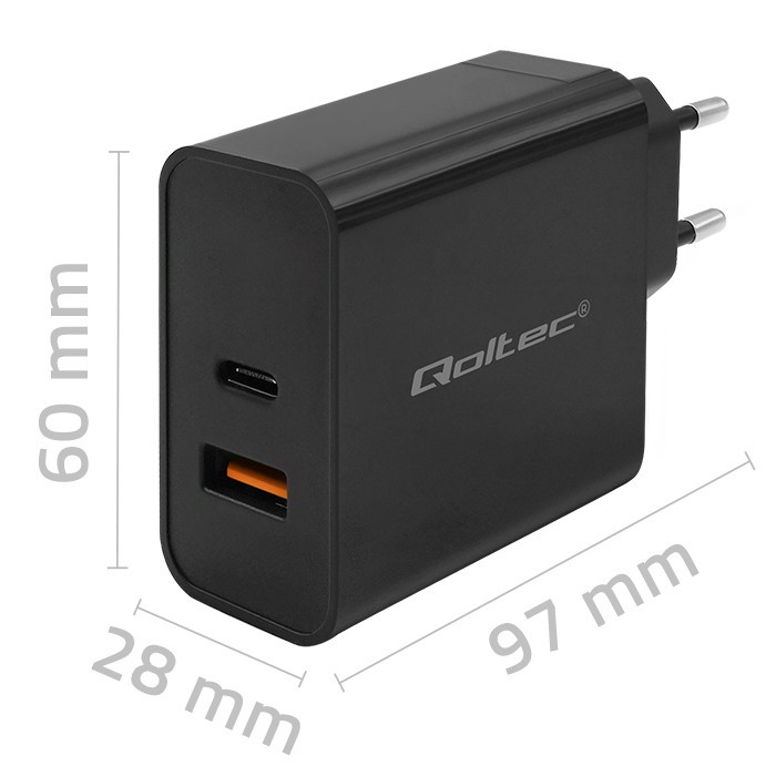 Super Quick PD 90W polnilnik USB-C + USB 2