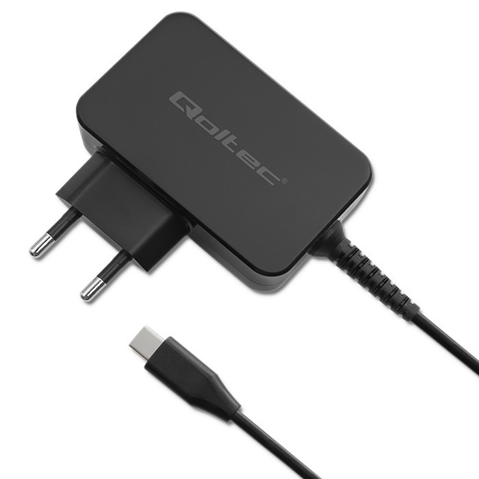 65W USB-C GaN polnilec Power Pro Črn