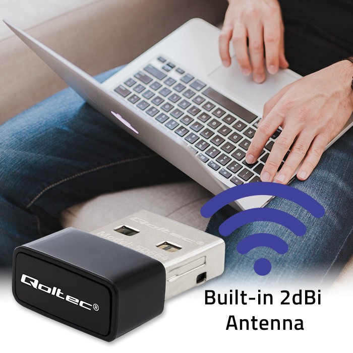 Ultra hiter Wi-Fi USB adapter AC 650Mbps 3
