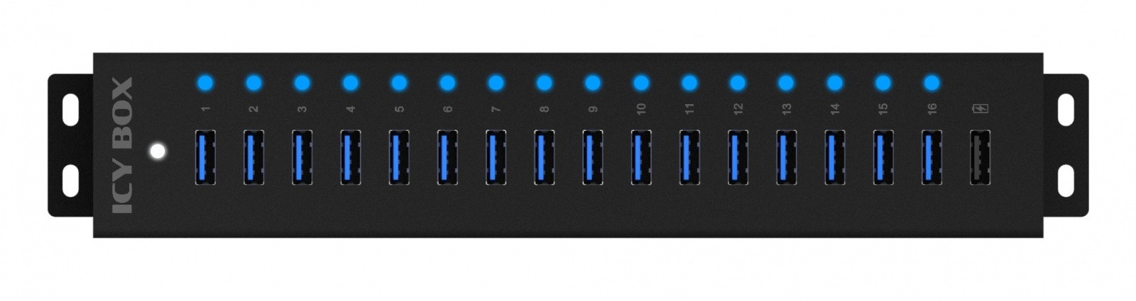 USB HUB 16+1 portov IB-HUB1717, 96W napajalnik 6
