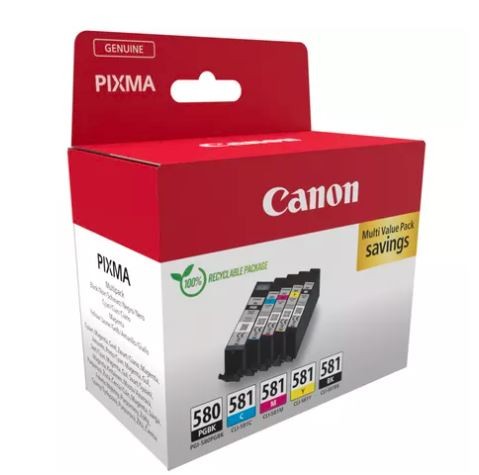 Canon Multipack PGI-580/CLI-581 (PGBK/C/M/Y/BK) 7