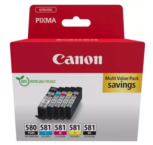 Canon Multipack PGI-580/CLI-581 (PGBK/C/M/Y/BK)