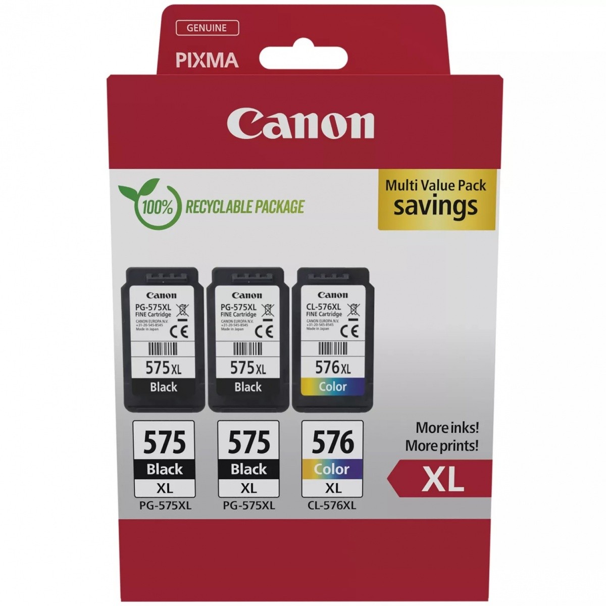Canon Multipack kartuš PG-575XL x2 / CL-576XL (5437C004)