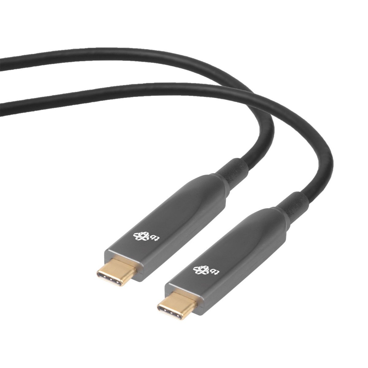 Optični video kabel USB-C na USB-C, 4K, hibridni, 5m 6