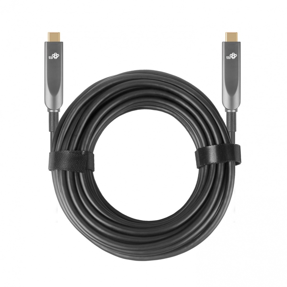 Optični video kabel USB-C na USB-C, 4K, hibridni, 5m