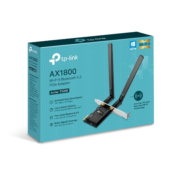 Omrežna kartica Archer TX20E PCI-E AX1800 2