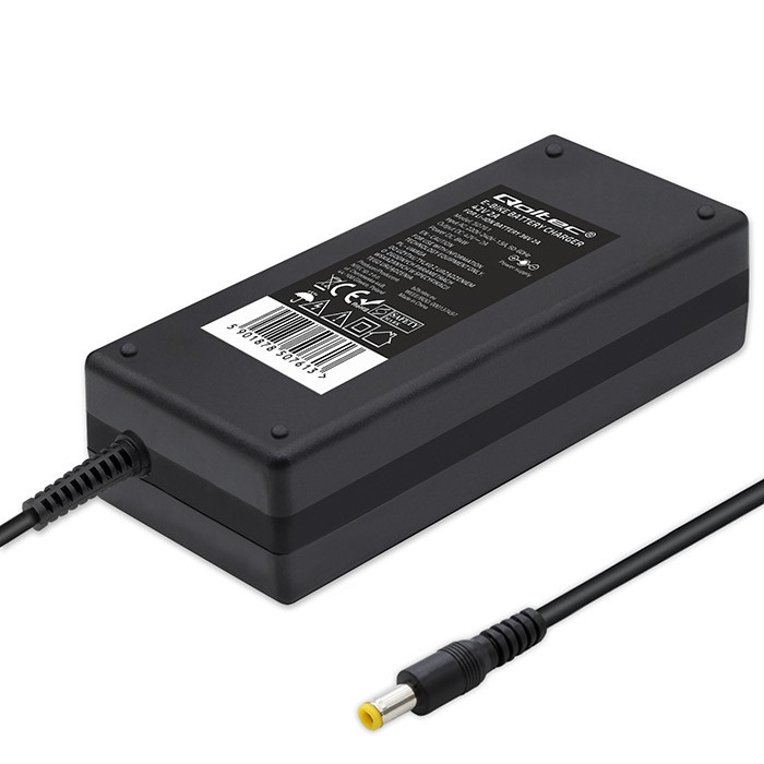 Polnilnik za baterijo e-kolesa 36V / 42V / 2A, priključek 5.5*2.5 6