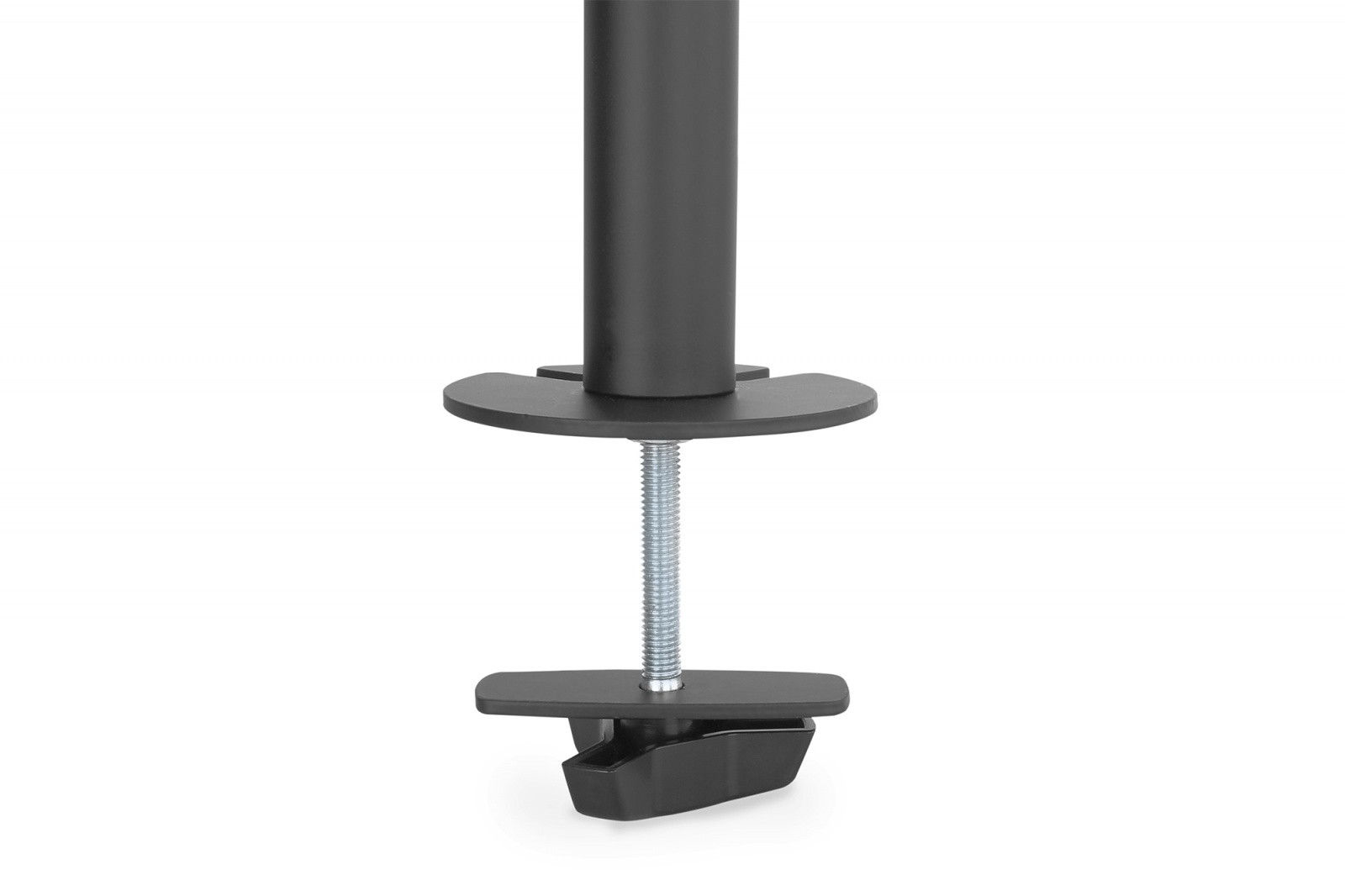 Namizni nosilec za 2x LCD do 32 palcev 8kg, vpenjalni, črn 3