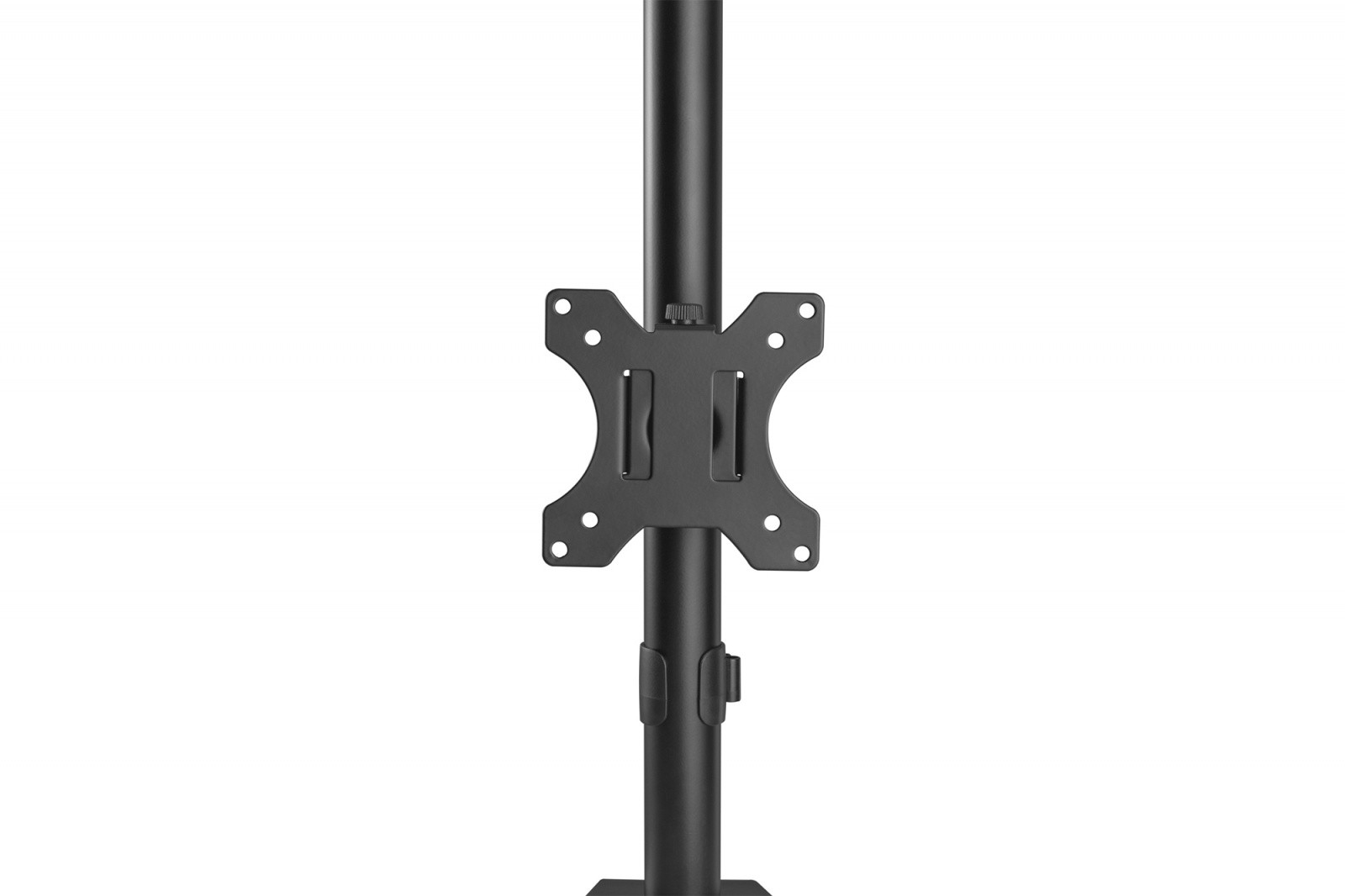 Namizni nosilec za 2x LCD do 32 palcev 8kg, vpenjalni, črn 5