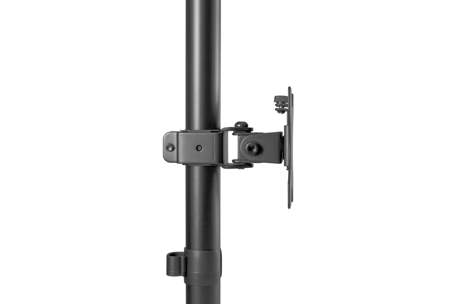 Namizni nosilec za 2x LCD do 32 palcev 8kg, vpenjalni, črn 7