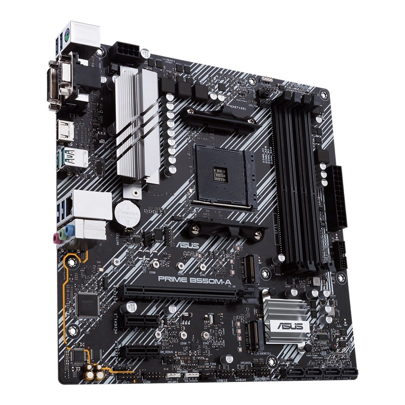 Matična plošča Prime B550M-A/CSM, AM4, 4DDR4, HDMI, M.2, mATX