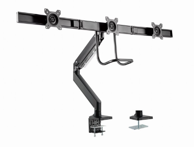 Nastavljiva roka za 3 monitorje 17-27" do 6 kg 2