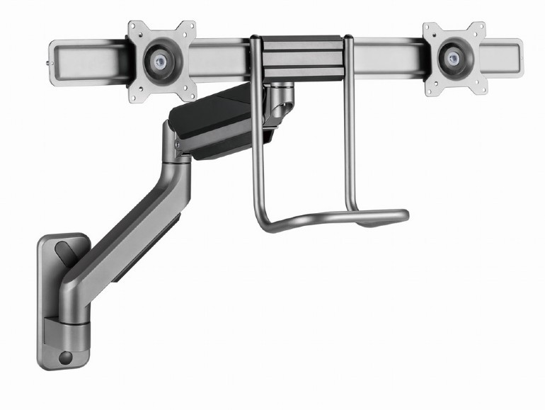 Gembird stenski nosilec za 2 monitorja 17-32" 4