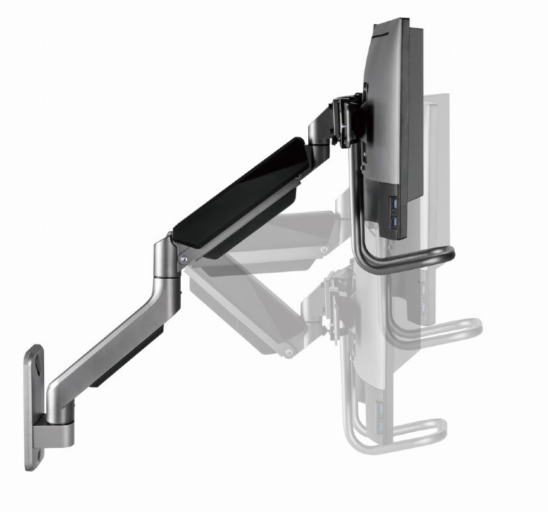 Gembird stenski nosilec za 2 monitorja 17-32" 8