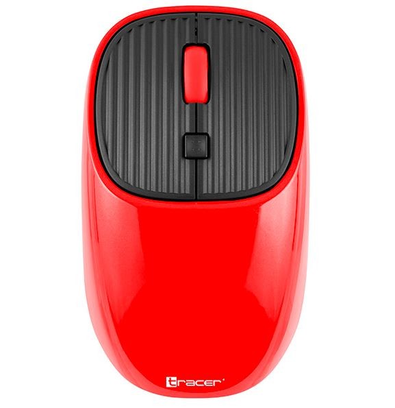 Brezžična miška Tracer WAVE RF 2.4 Ghz - Rdeča