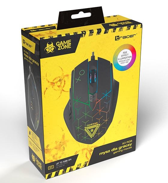 Žična miška GAME ZONE XO USB 3