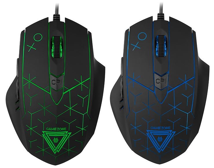 Žična miška GAME ZONE XO USB 6