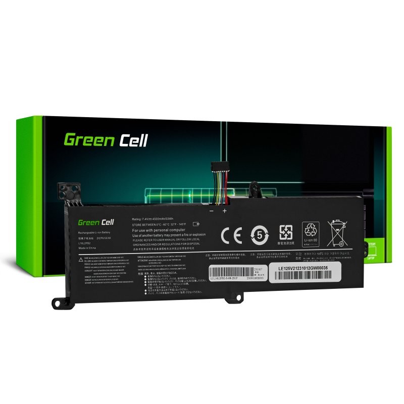 Green Cell baterija L16C2PB2/L16M2PB1, 7.4V 4500mAh za Lenovo IdeaPad 3 320-15