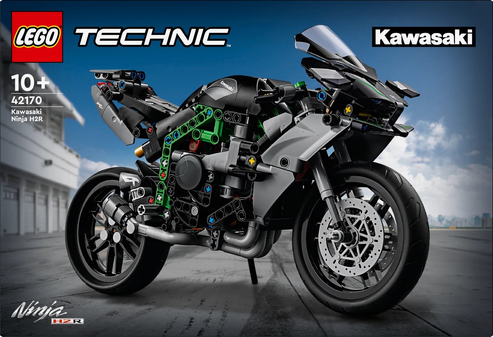 LEGO Technic 42170 Motor Kawasaki Ninja H2R 2