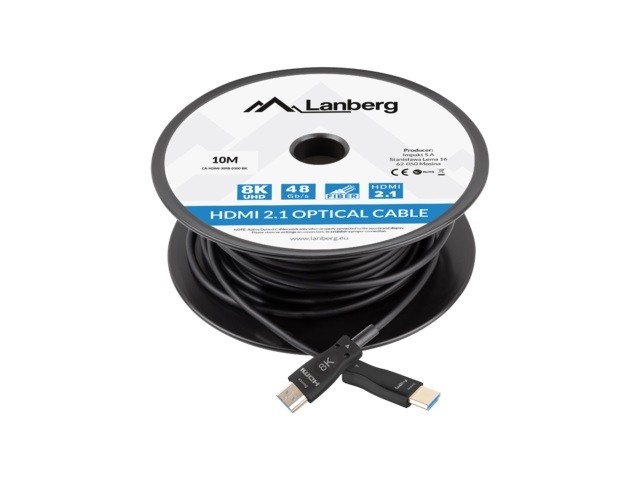 Kabel HDMI M/M v2.1, 10M, optični 8K AOC