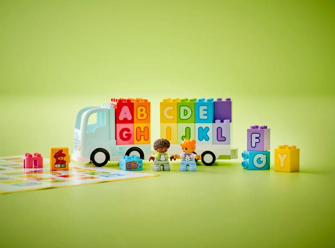 LEGO DUPLO kocke 10421 Tovornjak z abecedo 2