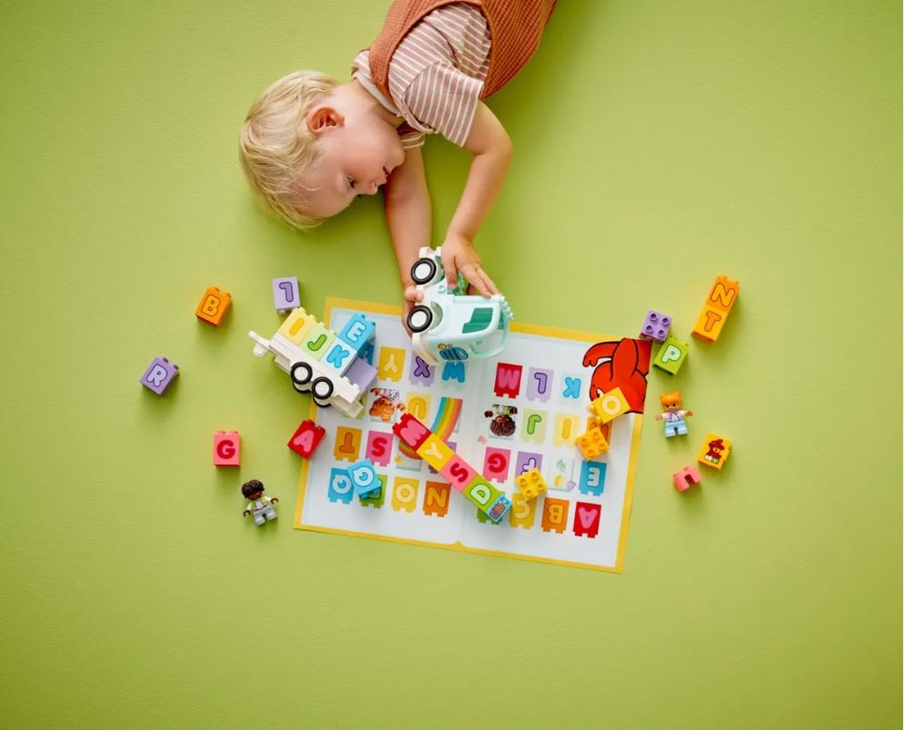 LEGO DUPLO kocke 10421 Tovornjak z abecedo 3