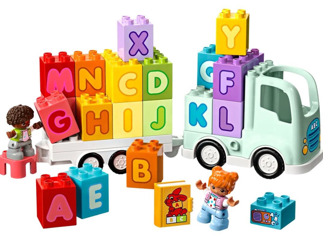 LEGO DUPLO kocke 10421 Tovornjak z abecedo 8