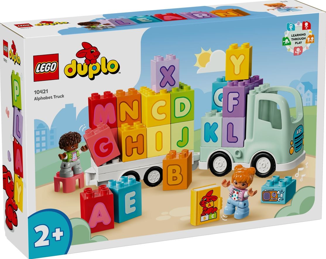 LEGO DUPLO kocke 10421 Tovornjak z abecedo