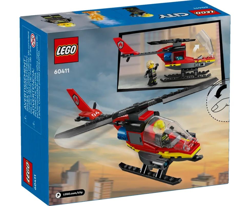 LEGO City kocke 60411 Reševalni helikopter 4